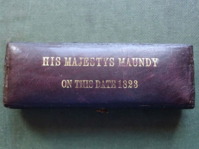 1823 maundy set case