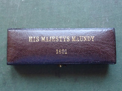 1831 maundy set case