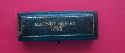 1843 maundy set case