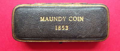 1853 maundy set case