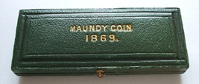 1869 maundy set case
