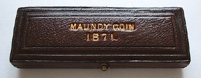1871 maundy set case