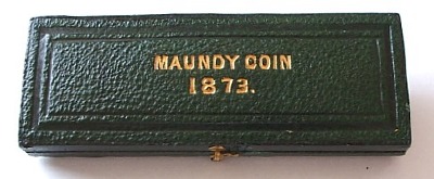 1873 maundy set case