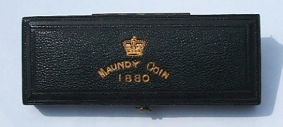 1880 maundy set case