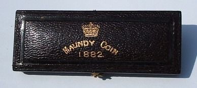 1882 maundy set case