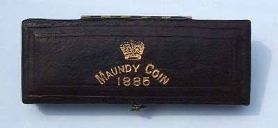 1885 maundy set case