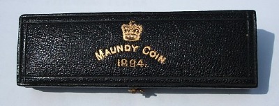 1894 maundy set case