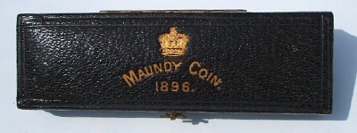 1896 maundy set case