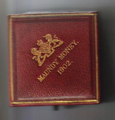 1902 maundy set case