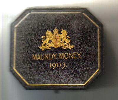 1903 black maundy set case