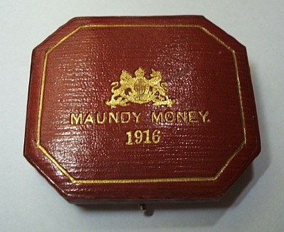 1916 maundy set case