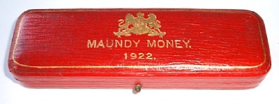 1922 maundy set case