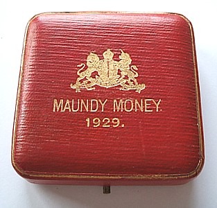1929 maundy set case