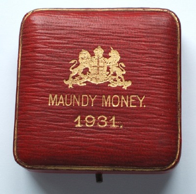 1931 maundy set case
