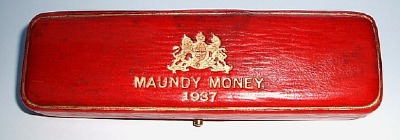 1937 maundy set case