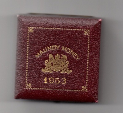 1953 maundy set case